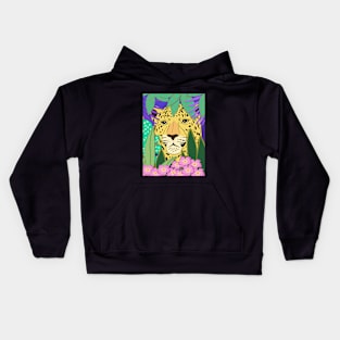 Jungle Leopard Kids Hoodie